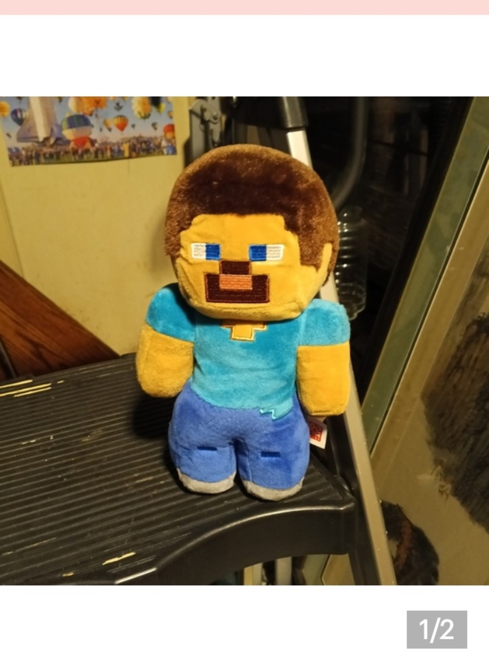 Steve Plush Toy - Blue Character Plush